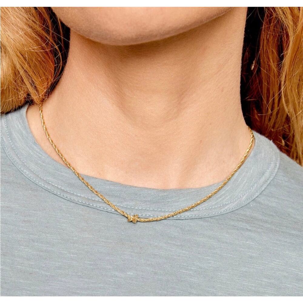 Gorjana Marin Knot Gold Necklace